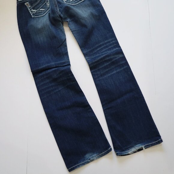 BKE Denim Jeans STELLA 26 R 26 x 31.5 Low Rise Boot Flare - Picture 7 of 9